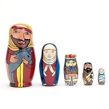 Load image into Gallery viewer, Heaven2017 Hand Painted Wooden Stacking Nested Dolls Matryoshka Kids Toy Home Decoration Accessory-1#
