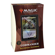 Load image into Gallery viewer, Magic The Gathering Strixhaven Commander Deck  Silverquill Statement (Black-White)
