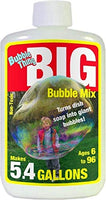 BUBBLETHING Giant Big Bubble Mix Refills All Bubble Wands. Makes 5.4 Gallons (690 oz.) Liquid Bubble Solution. Bubbles Biggest by Far (See Videos).