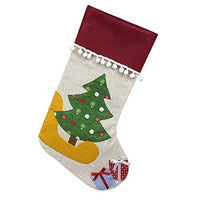 Tomaibaby Xmas Stockings Gift Bags Christmas Mini Stockings Christmas Tree Decorations Xmas Party Ornament (Random Style)