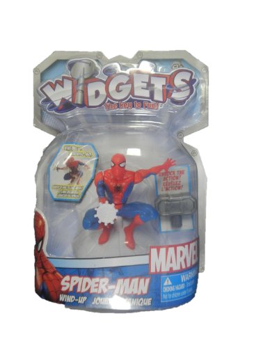Marvel Widgets Spiderman Wind Up The Key to Fun Unlock The Action