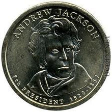 Load image into Gallery viewer, 2008-P Andrew Jackson Presidential Dollar Coin (1829-1837), 7th U.S. President
