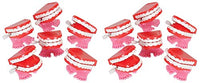 Happy Deals~ Wind Up Chattering Teeth | 12 Pack | 1.75 inch Chatter Walking Teeth