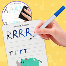 Load image into Gallery viewer, TOY Life Dry Erase Alphabet Flash Cards with ABC Flash Cards for Alphabet Affirmation Workbook - Toddler Flash Cards Preschool Homeschool 3 4 5 Years Flash Cards Read Write Learning Cards Toddlers
