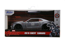 Load image into Gallery viewer, Jada Toys Hollywood Rides Marvel Avengers War Machine Inspired by 2010 Chevy Camaro 1:32 Scale die-cast Toy Vehicle
