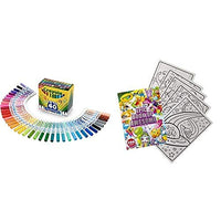 Crayola Coloring Book & Washable Marker Set, Amazon Exclusive, Gift for Kids, Ages 4, 5, 6, 7