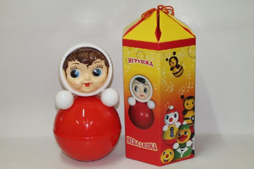 Tumbler Toy, Roly-Poly Baby Toy Nevalyashka with Sound, Big-Size 17