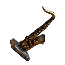 Load image into Gallery viewer, ARTIBETTER Figurines Musical Instrument Collectible Mini Miniature Dollhouse Model Christmas Holiday Ornament Decoration Saxophones
