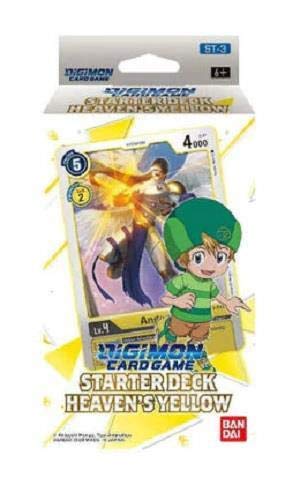 Digimon English TCG ST-3 Starter Deck Heaven's Yellow - 54 Cards