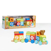 Load image into Gallery viewer, Early Learning Centre Wooden Stacking Train, Hand Eye Coordination, Problem Solving, Toys for Ages 18-36 Months, Amazon Exclusive, by Just Play
