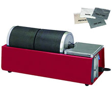 Load image into Gallery viewer, Dual Drum Rotary Rock Stone Glass Tumbler Polisher 6lbs &amp; Polishing Abrasives
