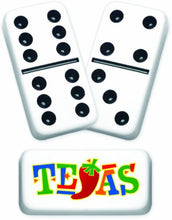 Load image into Gallery viewer, Professional Size Double 6 Tejas Red Pepper Dominoes
