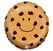 Load image into Gallery viewer, Adorable Chocolate Chip Cookie 21&quot; Mylar Balloon
