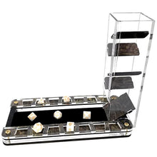Load image into Gallery viewer, C4Labs Deluxe Dice Tray and Dice Tower - Nebula Stardust - Bundle
