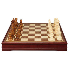 Load image into Gallery viewer, FEANG Chess Set Birch Travel Chess Set Handmade International Chess Wooden Entertainment Game Chess Set with Storage for Birthday Gift Chess Pieces (Size : Medium-30cm)
