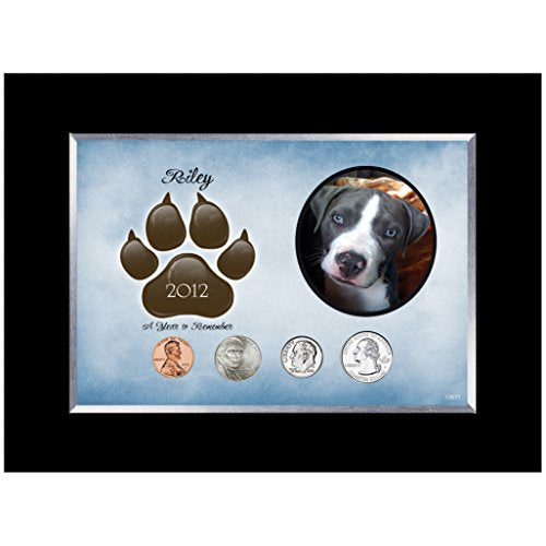 American Coin Treasures Personalized Dog Frame Year to Remember