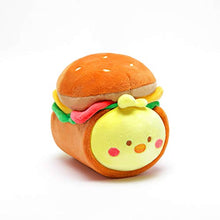 Load image into Gallery viewer, Anirollz Plush Stuffed Animal 2pcs Set Chick Burger Toy Gift Set for Kids Chickiroll
