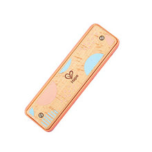 Load image into Gallery viewer, Hape Blues Harmonica | 10 Hole Wooden Musical Instrument Toy for Kids, Orange (E8917)
