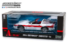 Load image into Gallery viewer, Greenlight 13532 1: 18 The A-Team (1983-87 TV Series) - 1984 Chevrolet Corvette C4 - New Tooling Parts, Multicolor
