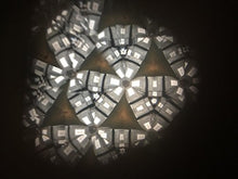 Load image into Gallery viewer, Kaleidoscope Teleidoscope in Solid Padauk Wood, Mini 3 Inch, Inlaid Padauk, Ebony, and Jalneem
