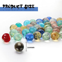 Load image into Gallery viewer, 80 Pieces Glow in The Dark Marbles Multi-Color Luminous Marbles Handmade Colorful Glass Marbles for Boys Girls Marble Games Sports Toys DIY Home Decoration (0.39 Inch in Diameter)
