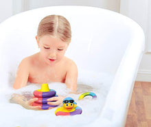 Load image into Gallery viewer, Playahoy Floating Bath Toys for Boys and Girls Float and Play Stacking Toy Rings for Baby Toddlers and Kids
