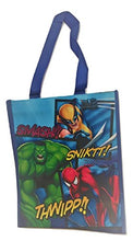 Load image into Gallery viewer, Marvel Heroes Recycled Tote ~ Smash, Sniktt, Thwipp (9.5&quot; x 11.5&quot;)
