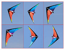 Load image into Gallery viewer, XIBEI Stunt Kite, Dual Line Kite,High Flying Kite with Multi Coloured Panel Design - Stunt Kites for Outdoor Fun - Dual Line Stunt Kites - Popular Entry-Level Stunt Kite,Easy Flying (70 x 32 inch
