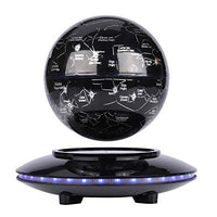 Magnetic Floating Globe 5'' Constellation with 7 Colors LED Light Levitation Globe Cool for Desk Decoration Gift(European regulations)