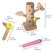 Load image into Gallery viewer, JOJO Fine Motor Skills Toy for Toddlers Montessori Wooden Toys Magnetic Bird Toy Set Woodpecker Catching Bug Game for Boy and Girl Early Preschool Learning Toys Educational Gift 2 3 4 5 Years Old
