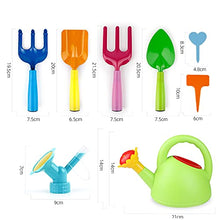 Load image into Gallery viewer, Genround Kids Gardening Tool Set, 18 PCS Kids Gardening Play Toy Sets with Carry Bag Includes Kids Rake, Shovel, Spade, Fork, Watering Can, Childs Garden Growing Kits Gifts for Little Gardener

