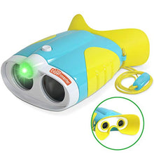Load image into Gallery viewer, Toy Binoculars for Toddlers and Kids  Kids Toy Binoculars with Flashlight  Face Comfy Binoculars for Toddlers and Children Boys and Girls Age 3-12

