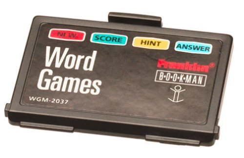 Franklin WGM-2037 Word Games Bookman Card