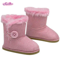 Stylish 18 Inch Doll Boots. Fits 18
