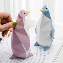 Load image into Gallery viewer, Modern Simple Resin Penguin Piggy Bank Creative Lovely Living Room Desktop Decoration Personality Birthday Present ( Color : Pink , Size : 8.57.516.5cm )
