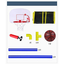 Load image into Gallery viewer, Basketball Shootout Game, Kids Basketball Stand Hoop with Basketballs and Air Pump, Arcade Game for The Whole Family
