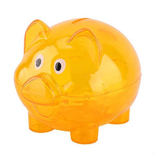 Load image into Gallery viewer, Yencoly Pig Bank Pig Bank Toy Birthday Gift Creative Money Box,Cute Creative Color Pig Pig Bank Birthday Gift Pig Bank Toy Creative Money Box(Orange)
