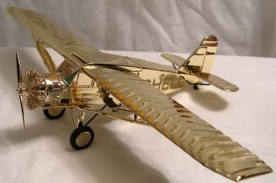 Shell 'Bellanca Skyrocket' 2002 Golden Edition 1930's Airplane Flying Replica