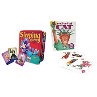 Gamewright Rat-A-Tat-Cat & Sleeping Queens 10th Anniversary Tin Card Game