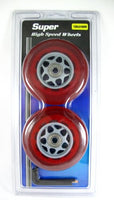 RED REPLACEMENT WHEELS ABEC-5 - RAZOR COMPATIBLE