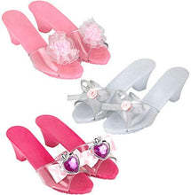 Load image into Gallery viewer, Click N&#39; Play Girls Princess Fashion Dress Up Set, High Heels, Earrings, Ring and Accessories
