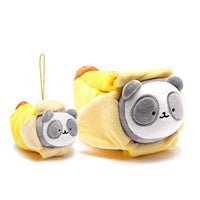 Anirollz Plush Stuffed Animal 2pcs Set Panda Banana Toy Gift Set for Kids Pandaroll