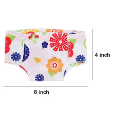 Load image into Gallery viewer, SOTOGO 4 Pieces Doll Diapers Doll Underwear for Baby Doll and American 18 Inch Doll

