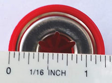 Load image into Gallery viewer, Quadrapoint Hub Caps for Radio Flyer Plastic &amp; Folding Wagons 7/16&quot; RED (NOT for Wood or Steel Wagons) (red)
