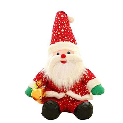 TOYANDONA 1pc Santa Claus Plush Toy, 21.5 inch Christmas Figure Home Decorations/Festival/Birthday Gift for Kids