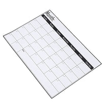 TOYANDONA Dry Erase Fridge Calendar Magnetic Planner White Board Monthly Calendars Kitchen Dry Erase Calendar for Wall Home Kitchen