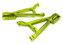 Load image into Gallery viewer, Integy RC Model Hop-ups C28684GREEN Billet Machined Front Lower Suspension Arms for Traxxas 1/10 E-Revo 2.0
