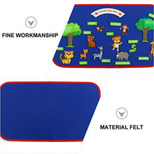 Load image into Gallery viewer, TOYANDONA Preschool Felt Board Stories Flannel Board Set Storytelling Activity Storyboard for Toddler Craft Toy Gifts
