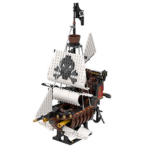 Pirate Ship Building Blocks Toys for Kids,Construction Toys Building Bricks(662 PCS)