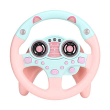 Load image into Gallery viewer, Simulated Steering Wheel, Durable Educational Toy, Funny Pink for Children Kids(Pink)

